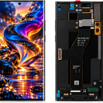 Samsung Galaxy S23 Ultra Original Display Assembly with Frame