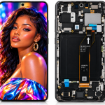 Samsung Galaxy S24 OLED Display Assembly with Frame